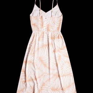 ROXY 🏄🏼‍♀️ LAND IF LIFE PALM TREE DREAM MIDI DRESS